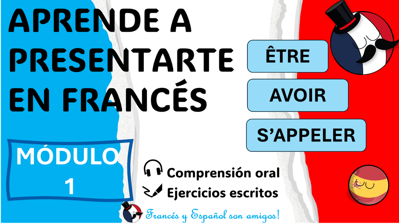 MÓDULO 1 — Me presento en francés